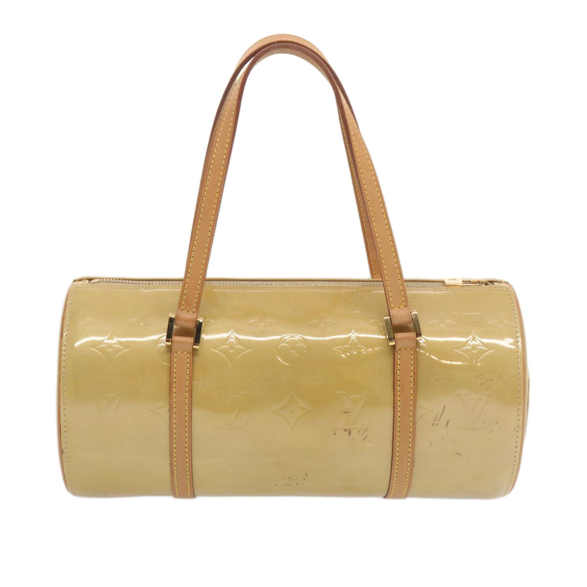LOUIS VUITTON Monogram Vernis Bedford Hand Bag Beige M91006 LV tb1050