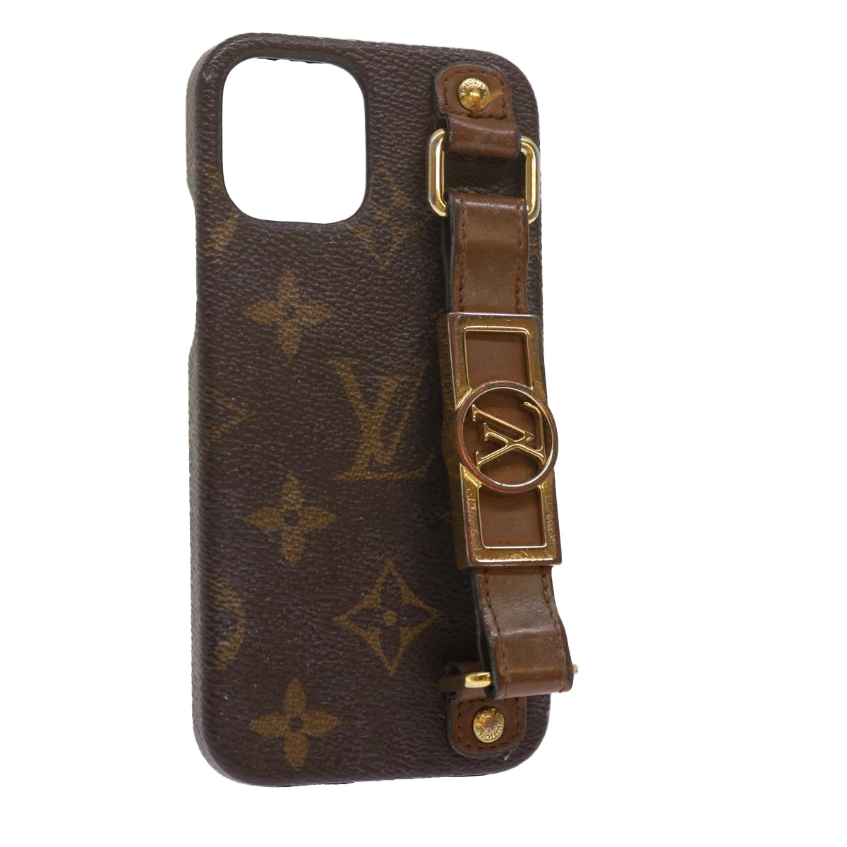 LOUIS VUITTON Monogram iPhone12 12PRO Bumper Dauphine Case M69782 LV tb1061