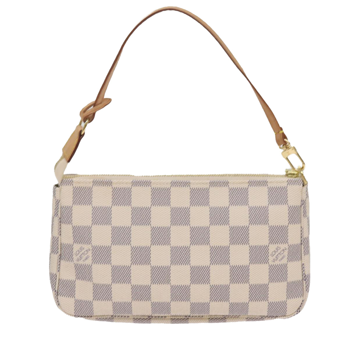 LOUIS VUITTON Damier Azur Pochette Accessoires Pouch N51986 LV tb1069