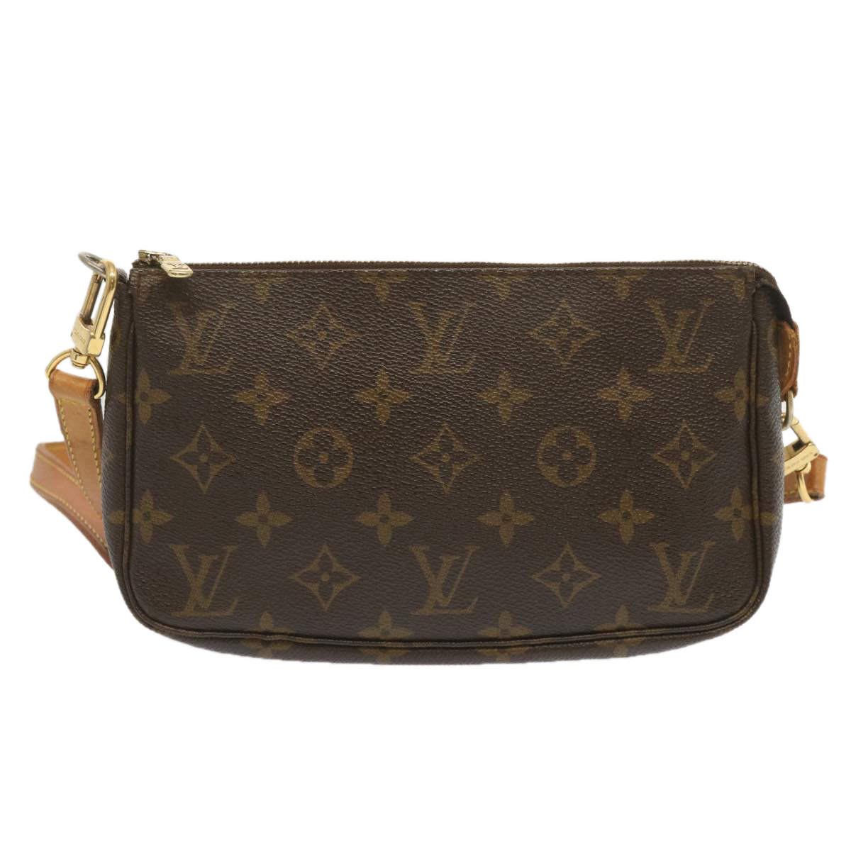 LOUIS VUITTON Monogram Pochette Accessoires Pouch M51980 LV tb1076
