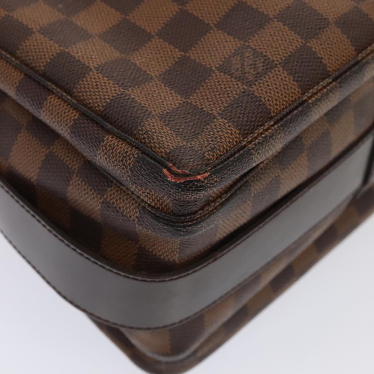 LOUIS VUITTON Damier Ebene Naviglio Shoulder Bag N45255 LV tb1118