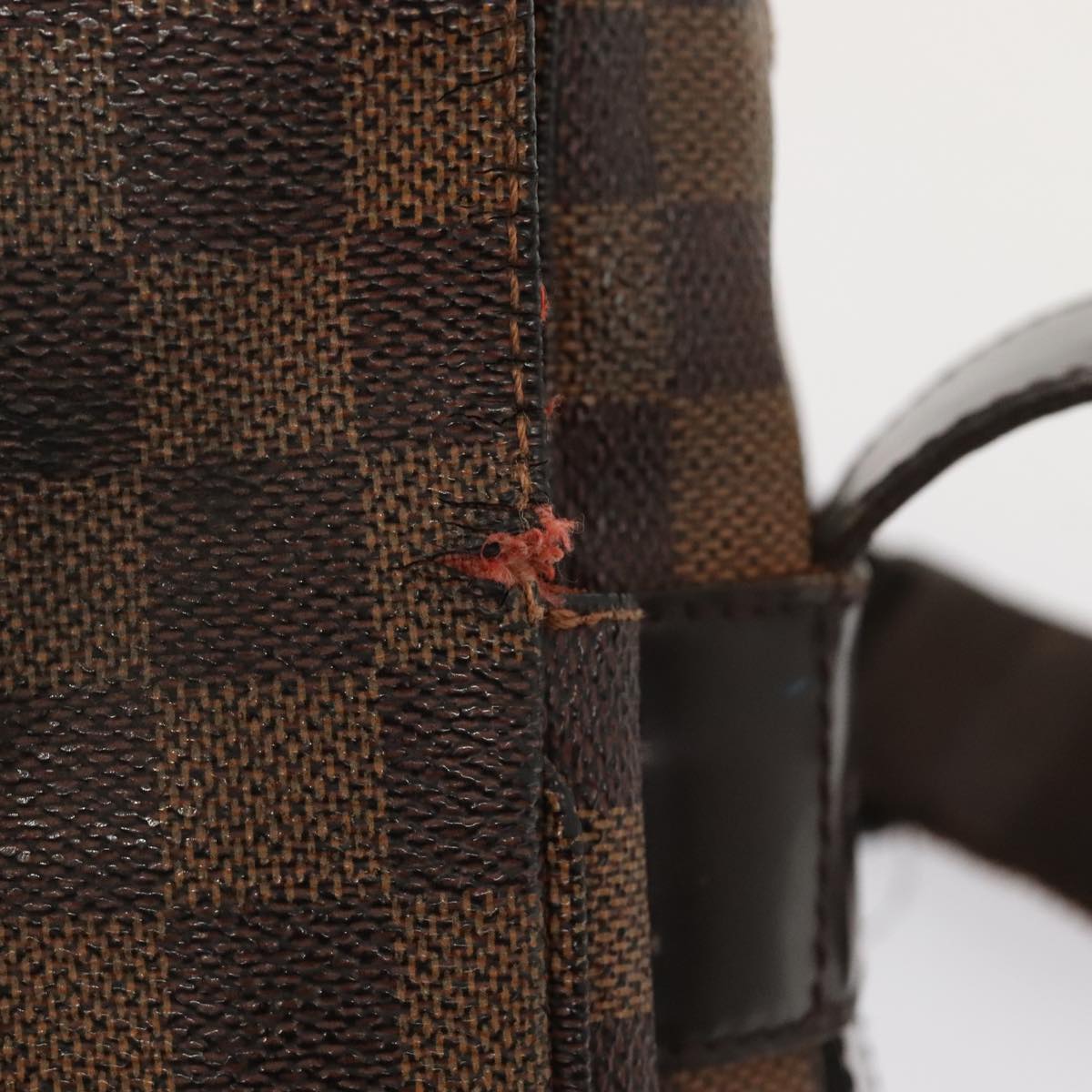 LOUIS VUITTON Damier Ebene Naviglio Shoulder Bag N45255 LV tb1118