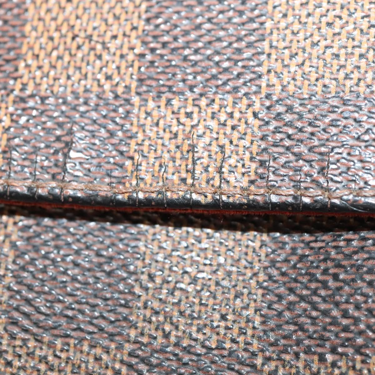 LOUIS VUITTON Damier Ebene Naviglio Shoulder Bag N45255 LV tb1118
