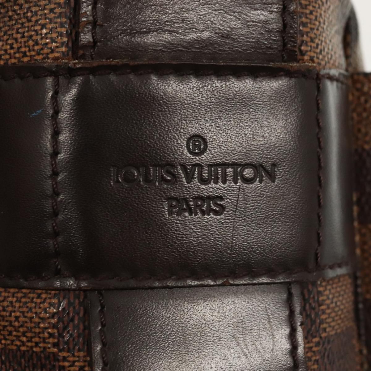 LOUIS VUITTON Damier Ebene Naviglio Shoulder Bag N45255 LV tb1118
