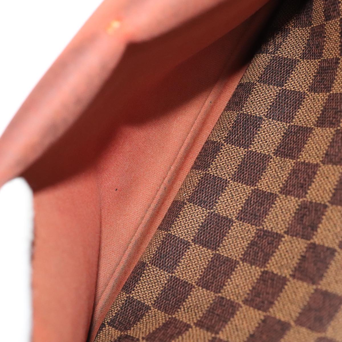 LOUIS VUITTON Damier Ebene Naviglio Shoulder Bag N45255 LV tb1118