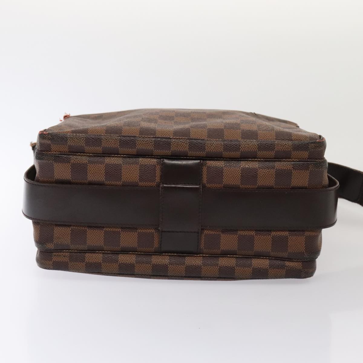 LOUIS VUITTON Damier Ebene Naviglio Shoulder Bag N45255 LV tb1118