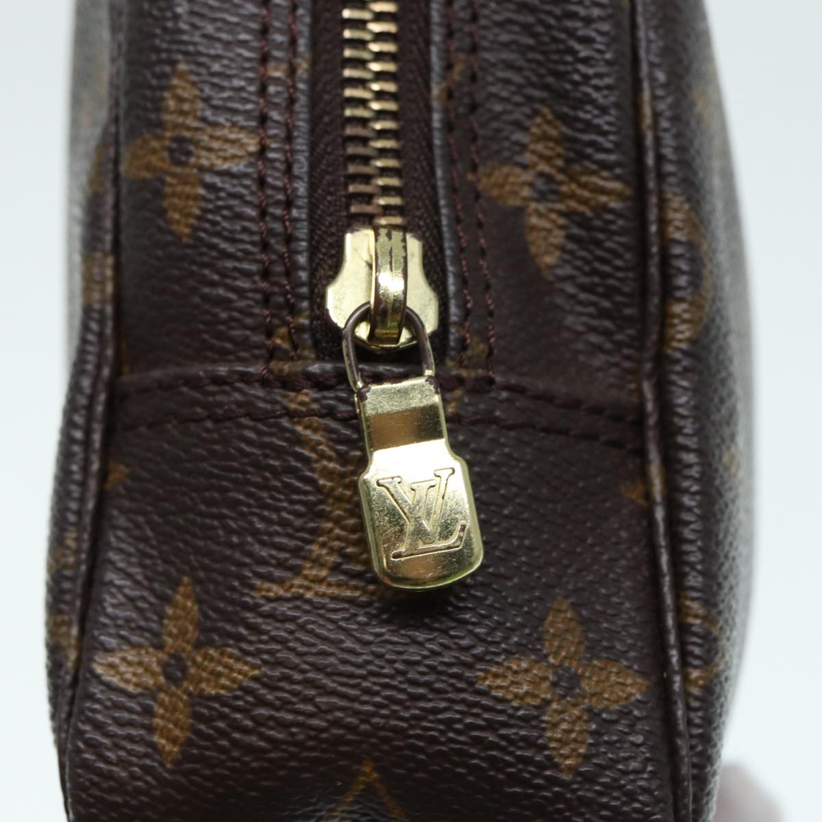 LOUIS VUITTON Monogram Trousse Toilette 23 Clutch Bag M47524 LV tb1132