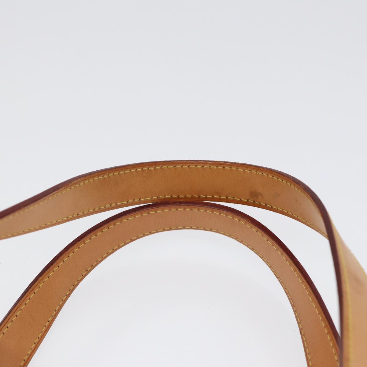 LOUIS VUITTON Monogram Vernis Houston Hand Bag Beige M91004 LV tb1136