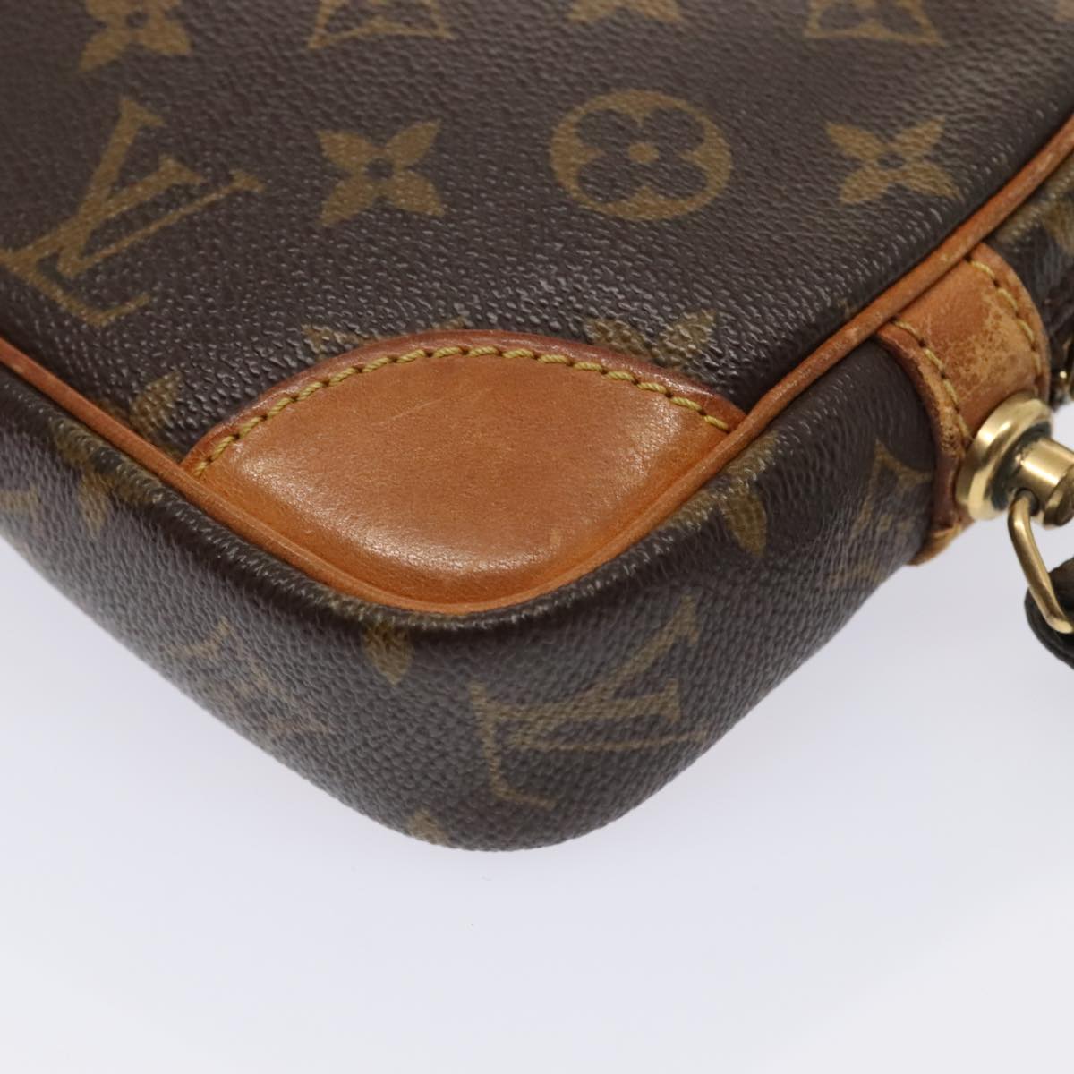 LOUIS VUITTON Monogram Marly Dragonne PM Clutch Bag M51827 LV tb1138