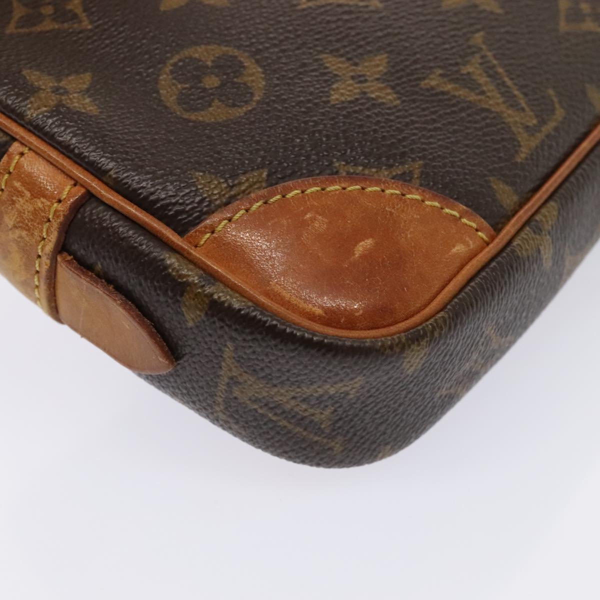 LOUIS VUITTON Monogram Marly Dragonne PM Clutch Bag M51827 LV tb1138