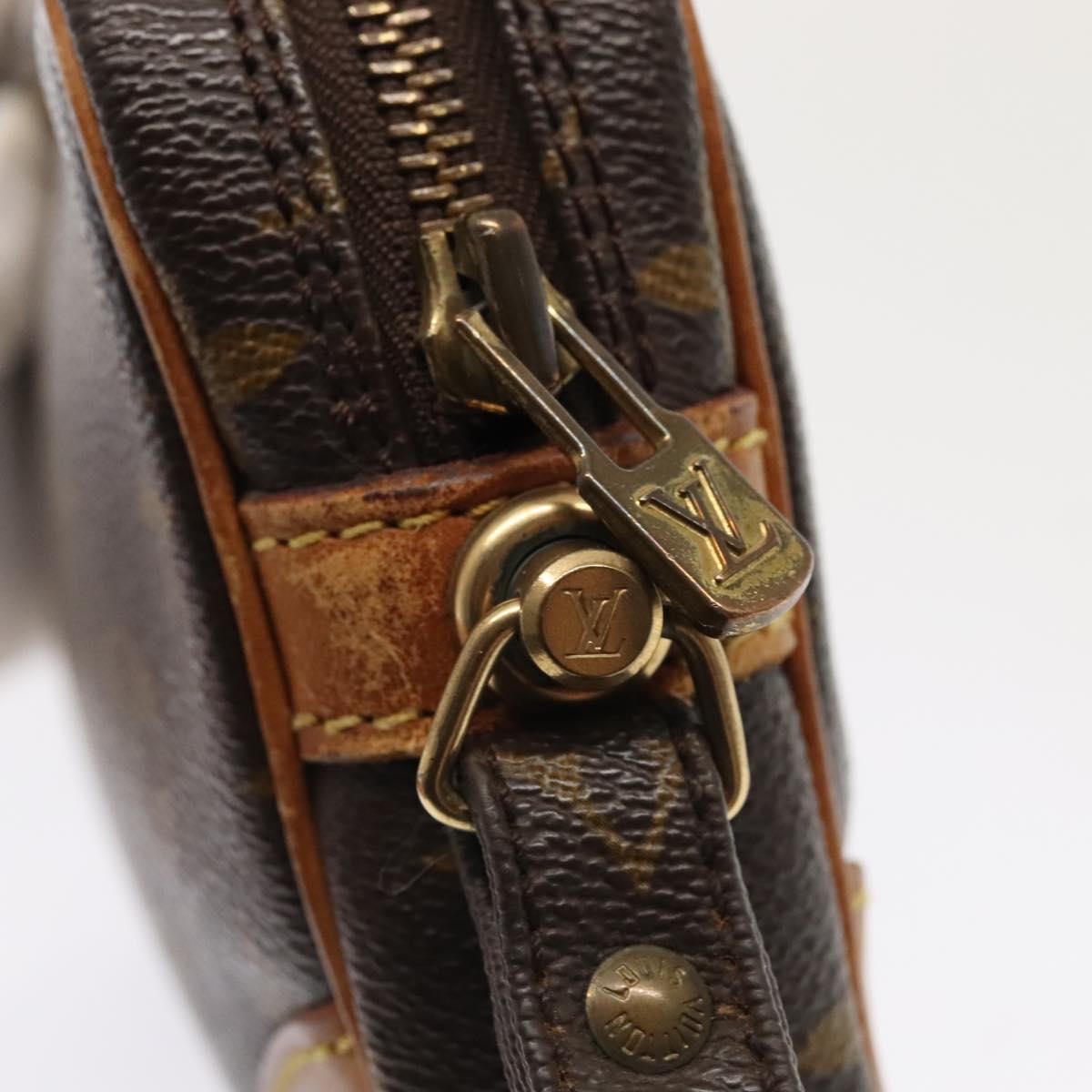 LOUIS VUITTON Monogram Marly Dragonne PM Clutch Bag M51827 LV tb1138