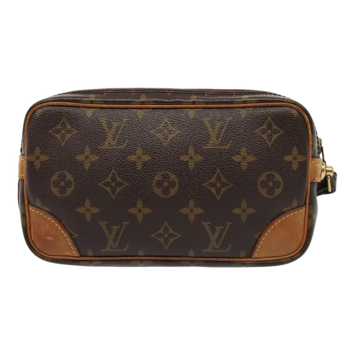 LOUIS VUITTON Monogram Marly Dragonne PM Clutch Bag M51827 LV tb1138