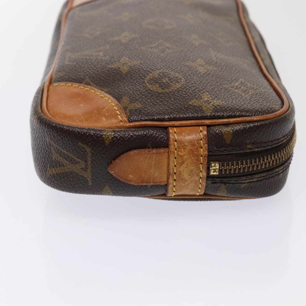 LOUIS VUITTON Monogram Marly Dragonne PM Clutch Bag M51827 LV tb1138