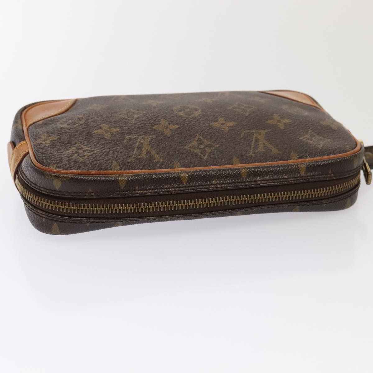 LOUIS VUITTON Monogram Marly Dragonne PM Clutch Bag M51827 LV tb1138