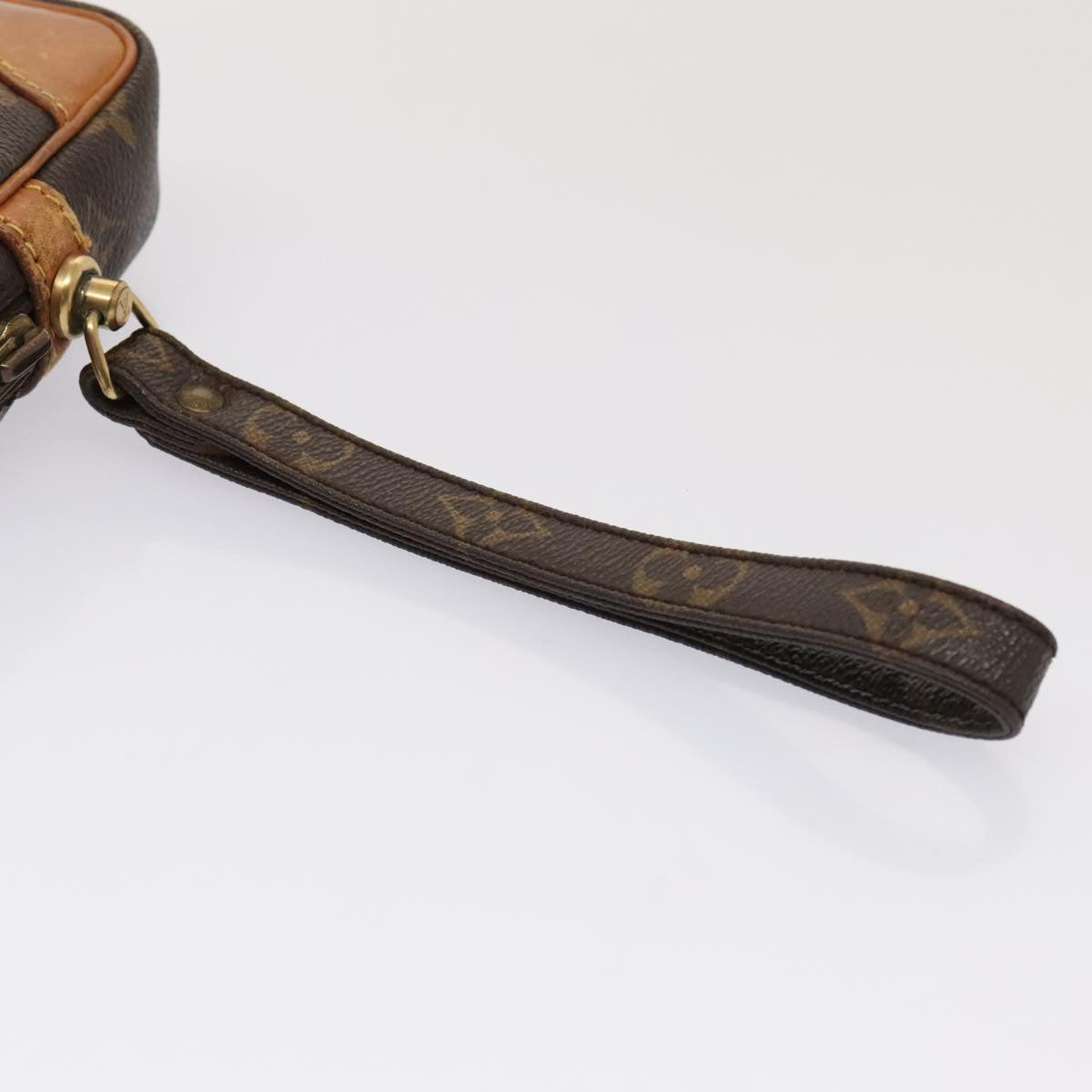 LOUIS VUITTON Monogram Marly Dragonne PM Clutch Bag M51827 LV tb1138