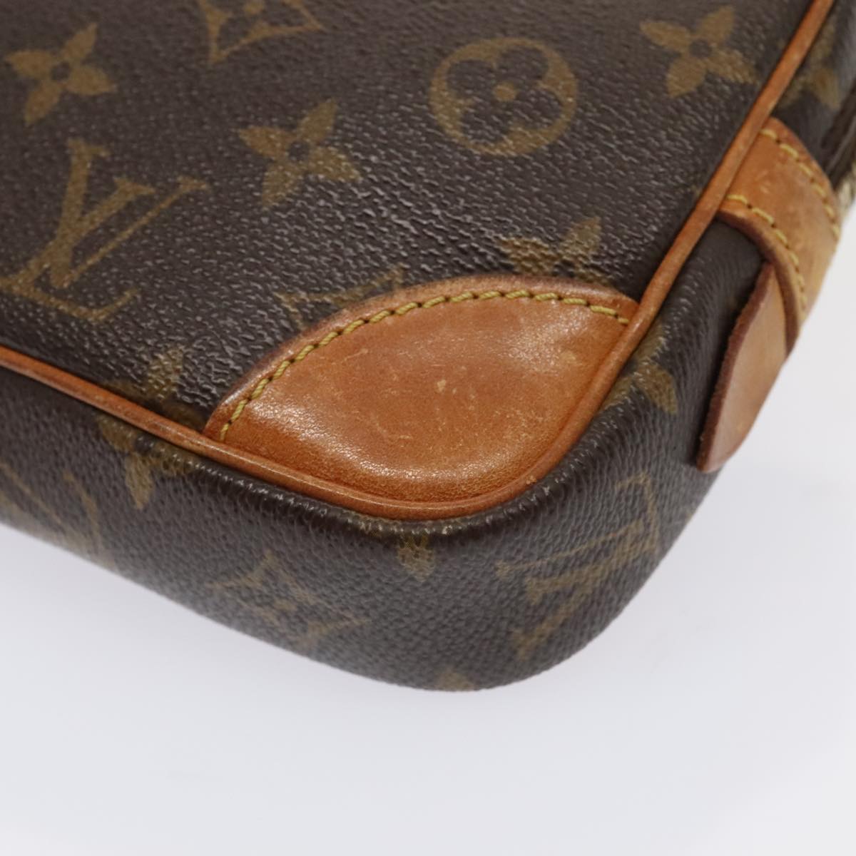 LOUIS VUITTON Monogram Marly Dragonne PM Clutch Bag M51827 LV tb1138