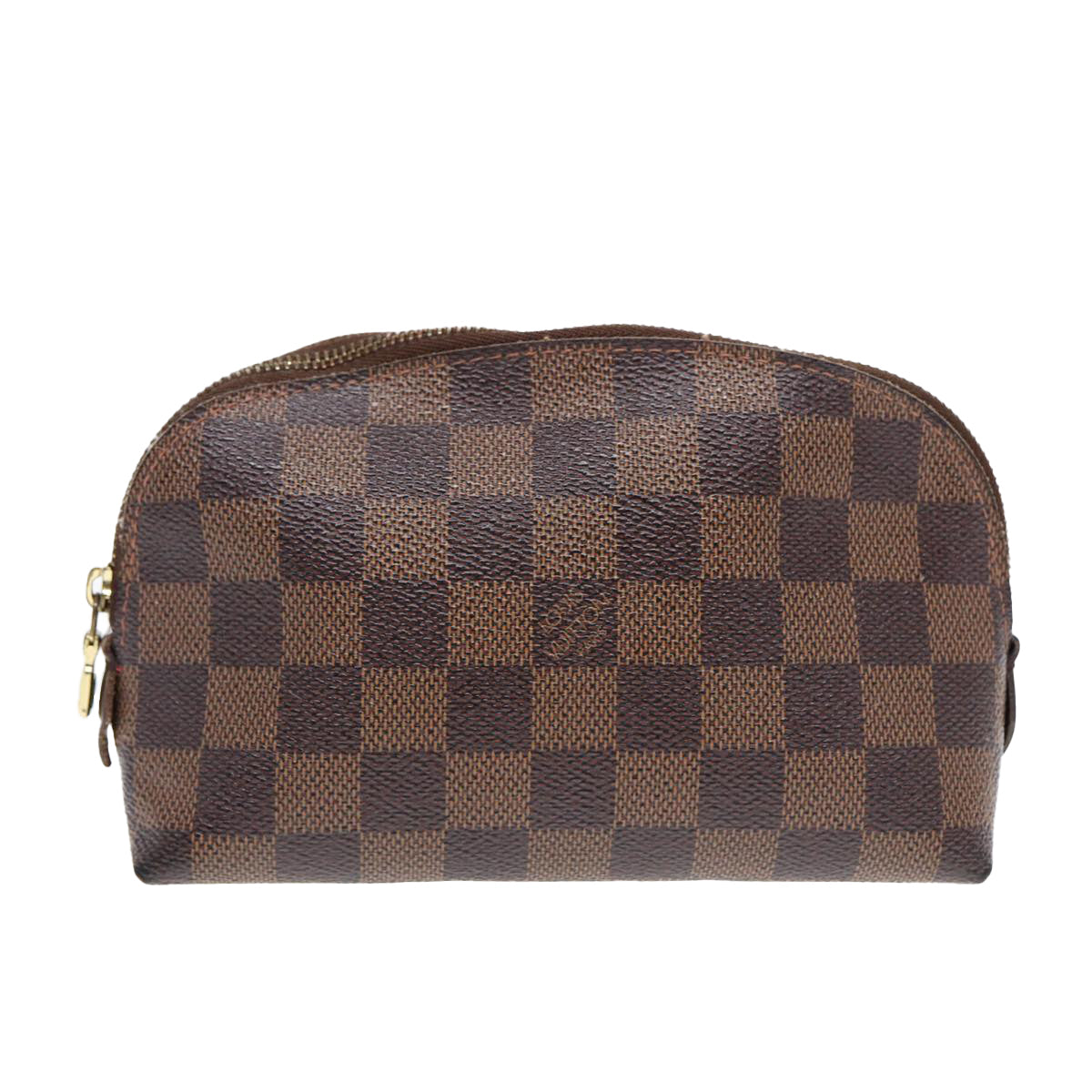 LOUIS VUITTON Damier Ebene Pochette Cosmetic PM Pouch N47516 LV tb1139