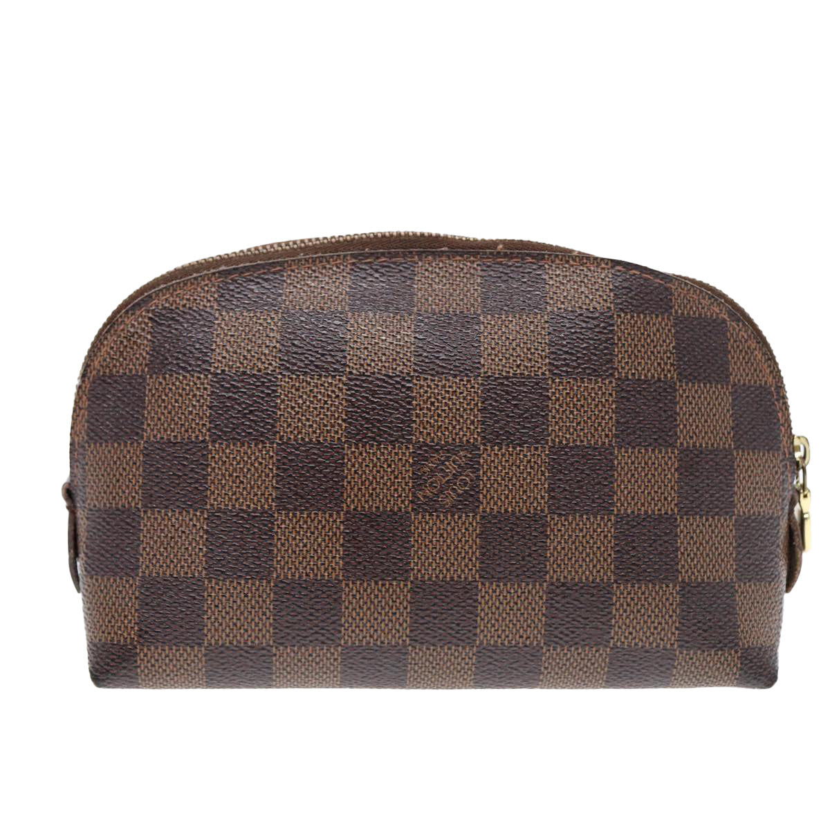 LOUIS VUITTON Damier Ebene Pochette Cosmetic PM Pouch N47516 LV tb1139