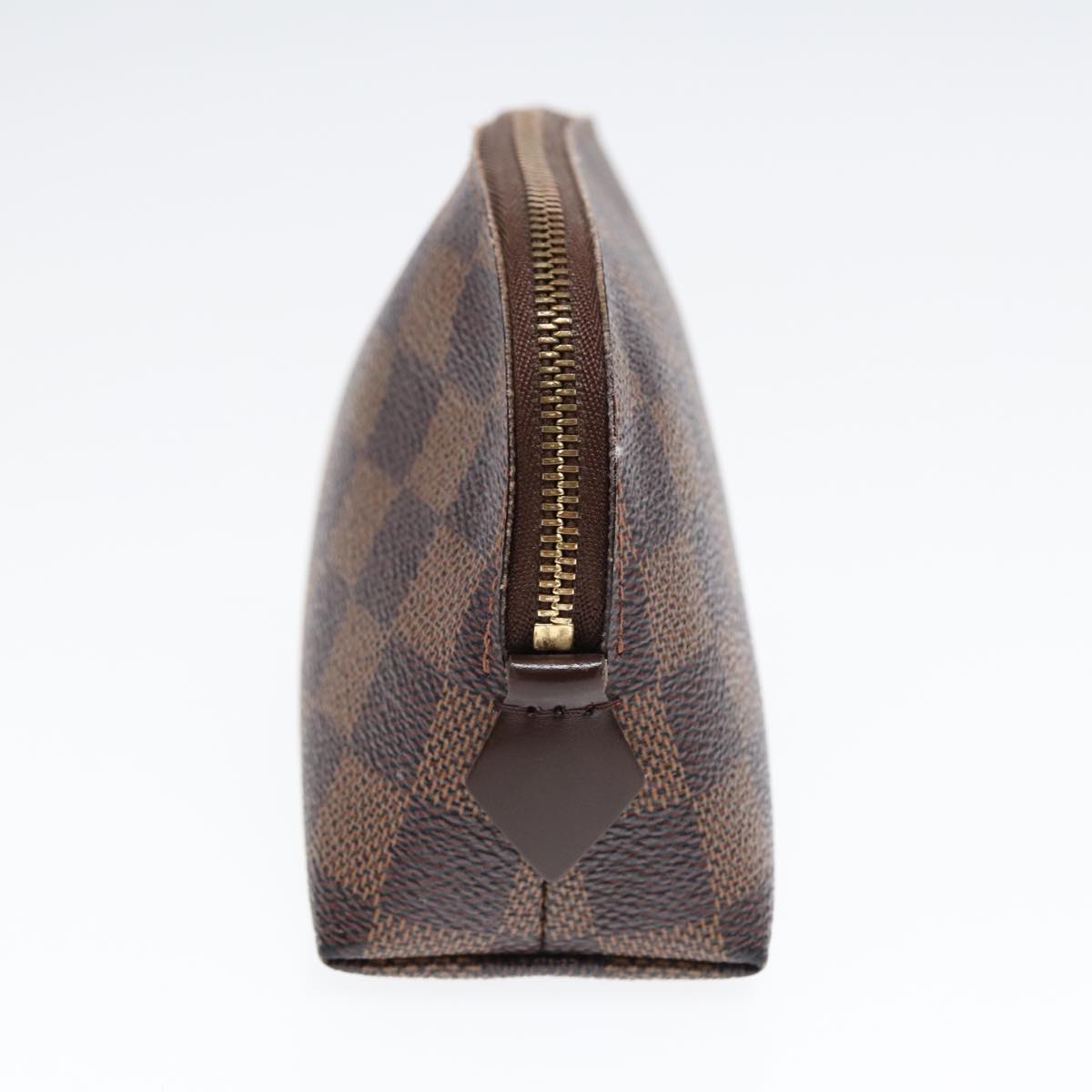 LOUIS VUITTON Damier Ebene Pochette Cosmetic PM Pouch N47516 LV tb1139