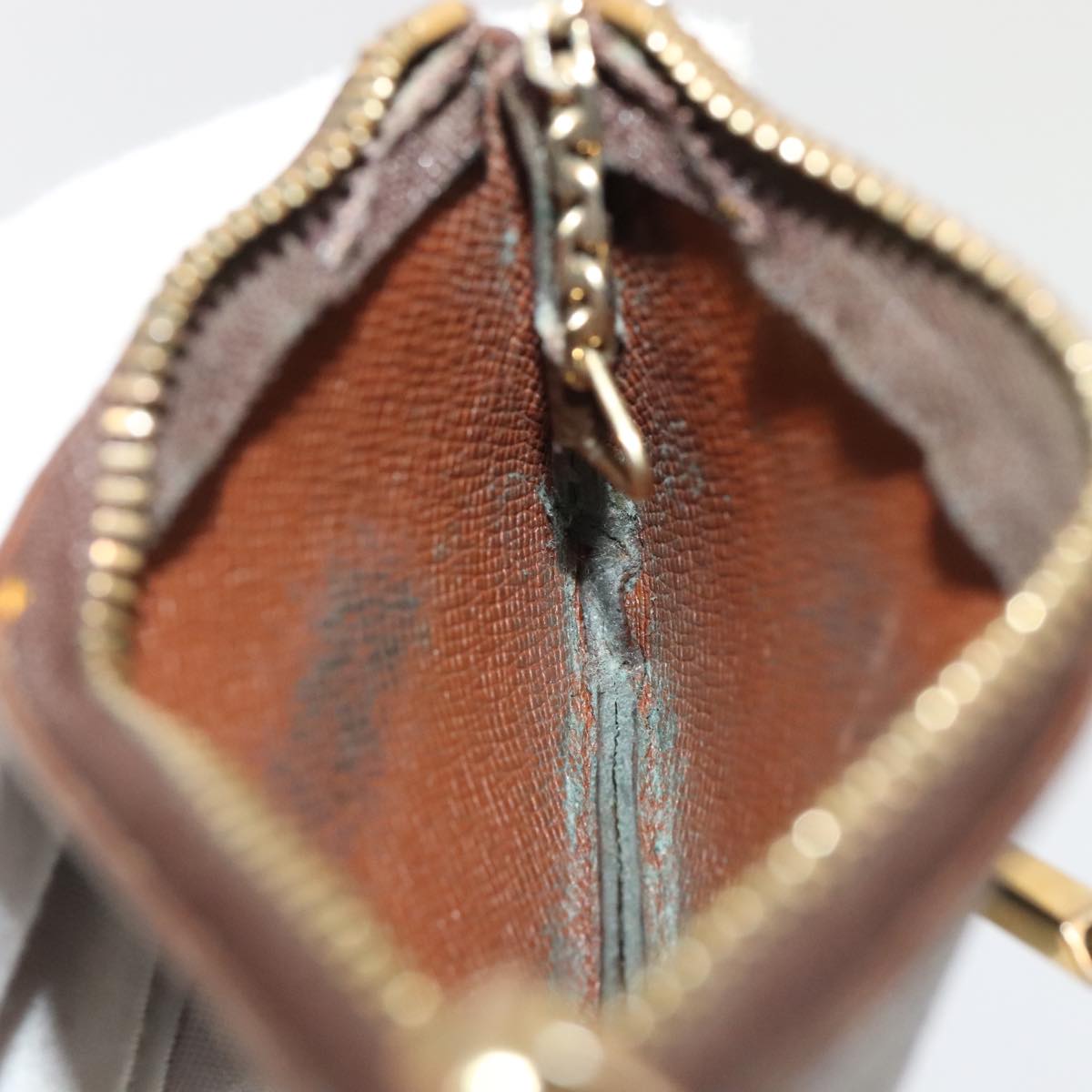 LOUIS VUITTON Monogram Pochette Cles Coin Purse M62650 LV tb1141