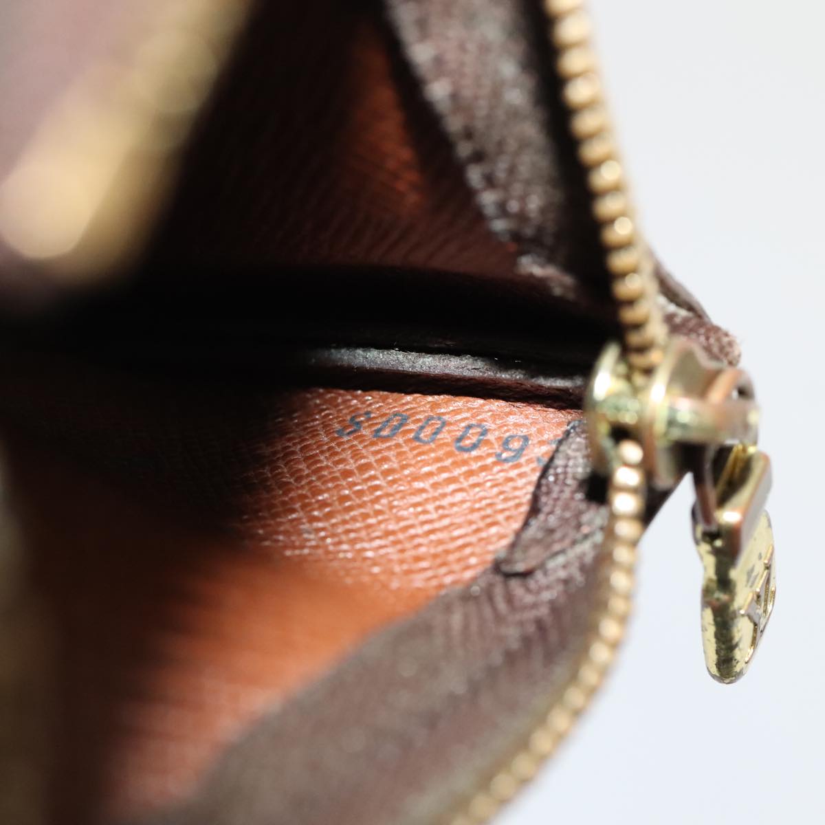 LOUIS VUITTON Monogram Pochette Cles Coin Purse M62650 LV tb1141