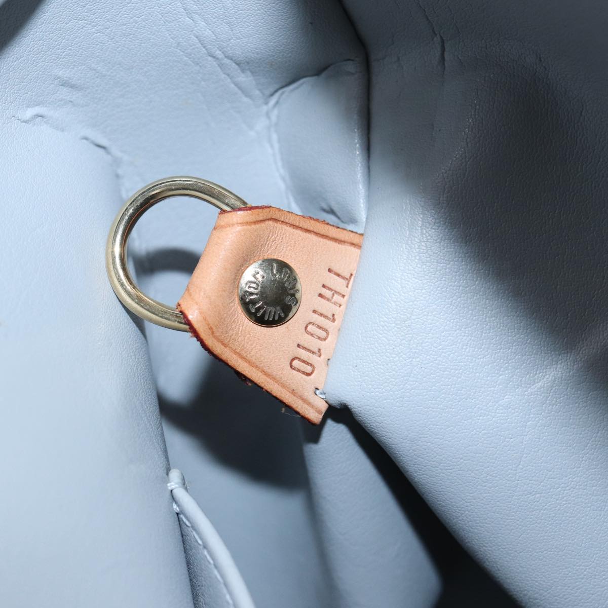 LOUIS VUITTON Monogram Vernis Houston Hand Bag Gris M91053 LV tb1146