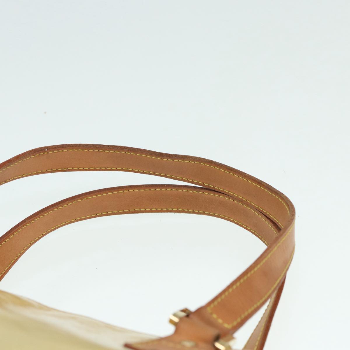 LOUIS VUITTON Monogram Vernis Houston Hand Bag Gris M91053 LV tb1146