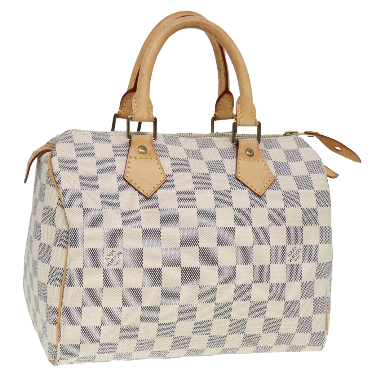 LOUIS VUITTON Damier Azur Speedy 25 Hand Bag N41534 LV tb1153