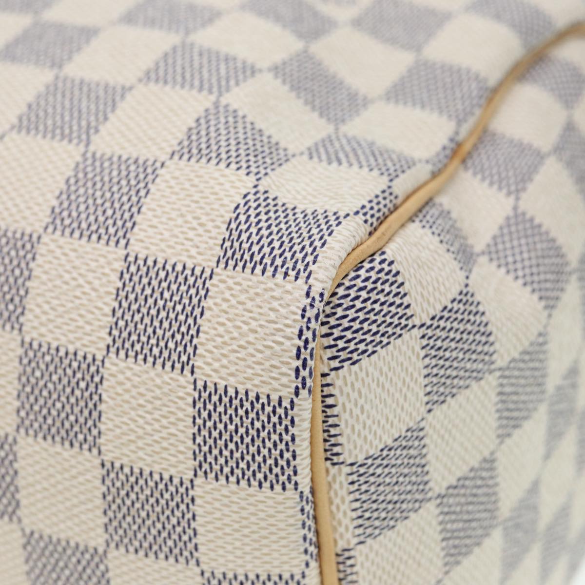 LOUIS VUITTON Damier Azur Speedy 25 Hand Bag N41534 LV tb1153