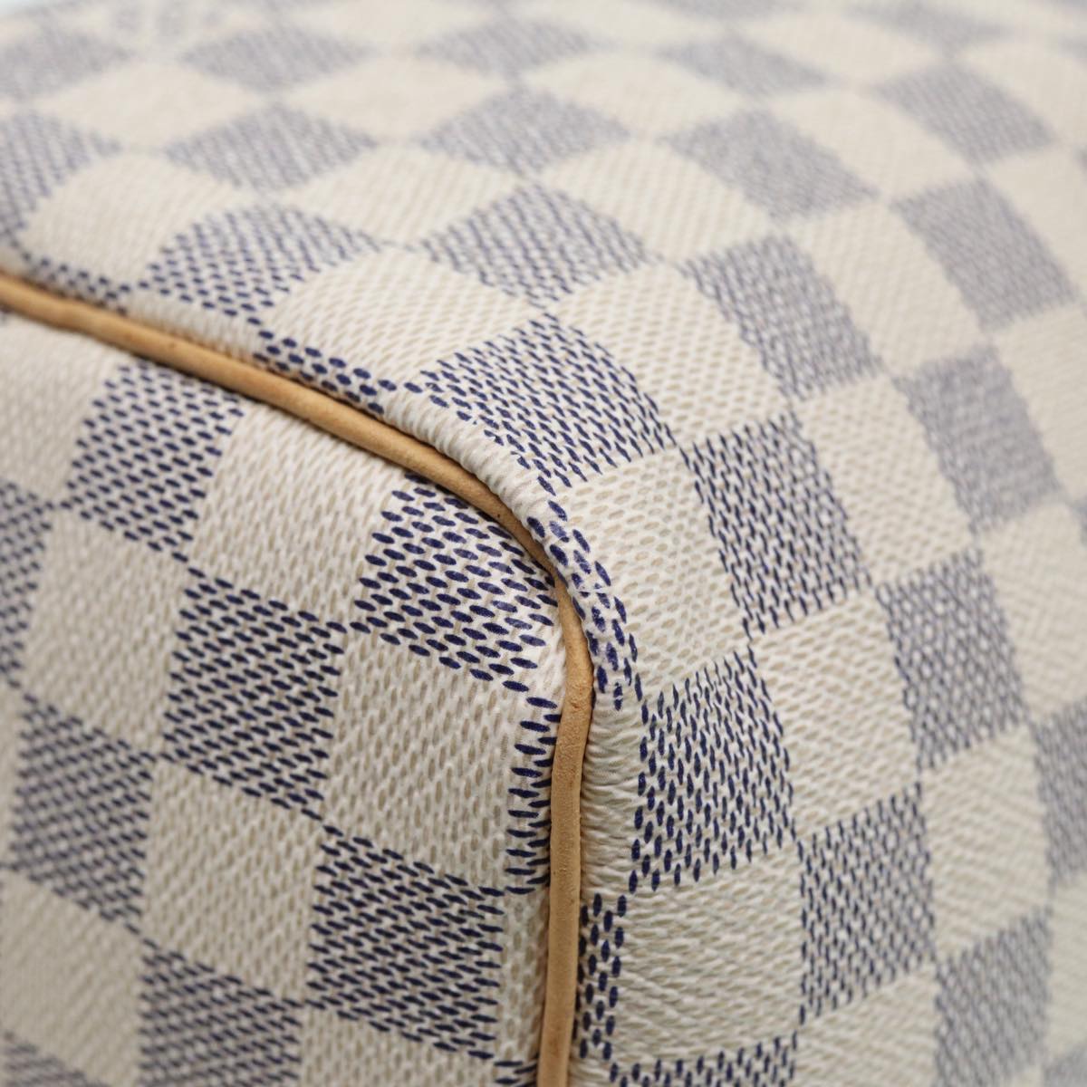 LOUIS VUITTON Damier Azur Speedy 25 Hand Bag N41534 LV tb1153