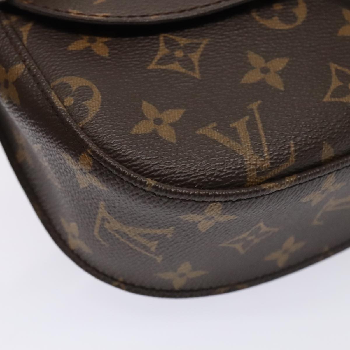 LOUIS VUITTON Monogram Saint Cloud GM Shoulder Bag M51242 LV tb1155