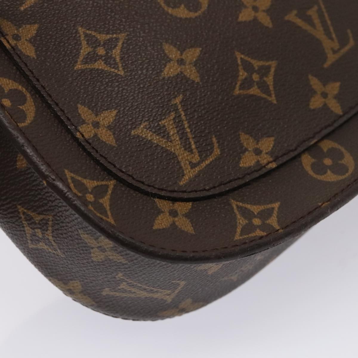 LOUIS VUITTON Monogram Saint Cloud GM Shoulder Bag M51242 LV tb1155