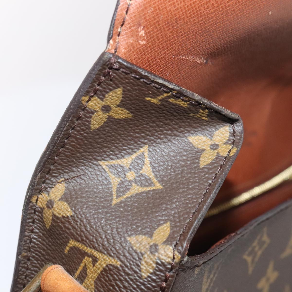 LOUIS VUITTON Monogram Saint Cloud GM Shoulder Bag M51242 LV tb1155