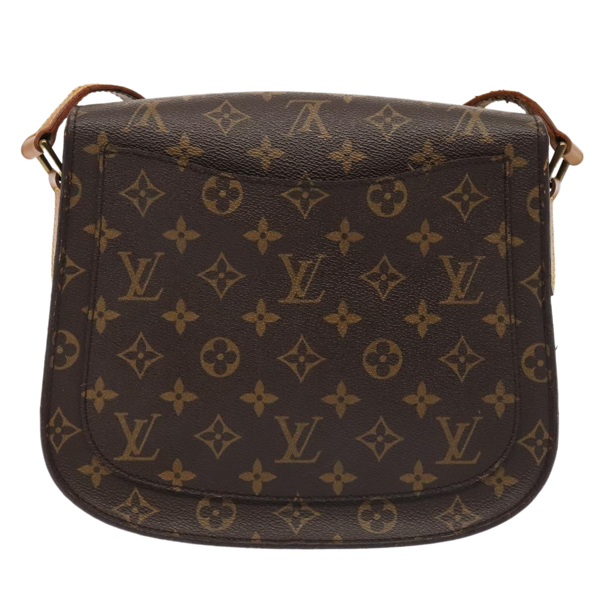 LOUIS VUITTON Monogram Saint Cloud GM Shoulder Bag M51242 LV tb1155