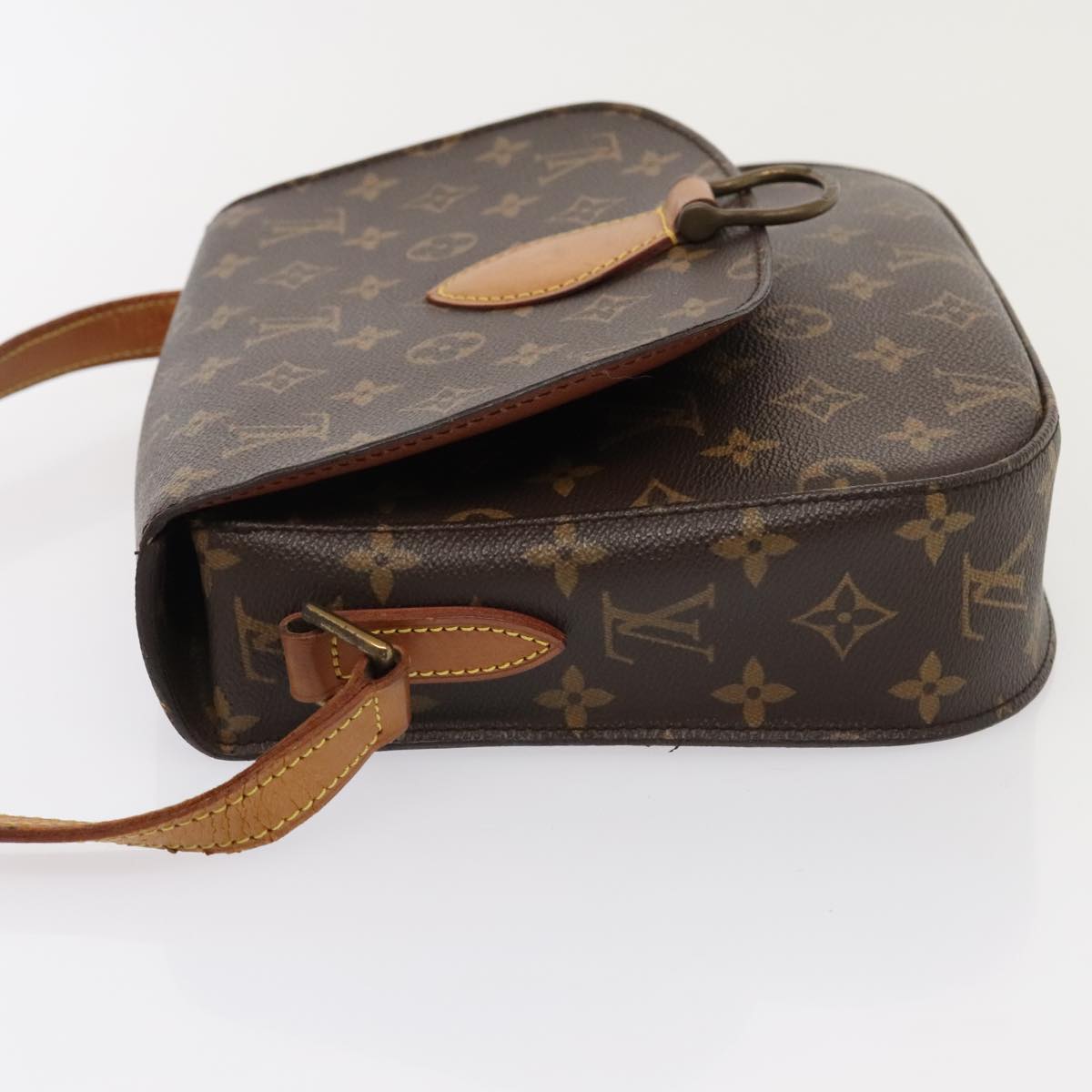 LOUIS VUITTON Monogram Saint Cloud GM Shoulder Bag M51242 LV tb1155