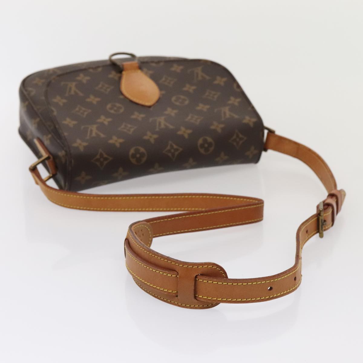 LOUIS VUITTON Monogram Saint Cloud GM Shoulder Bag M51242 LV tb1155