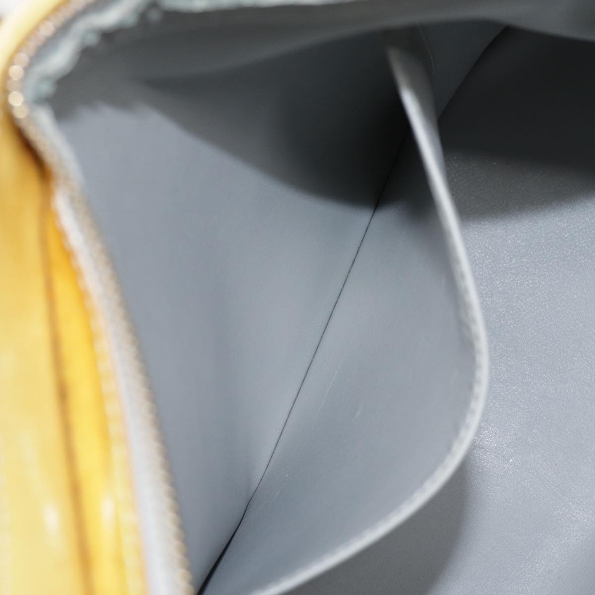 LOUIS VUITTON Monogram Vernis Houston Hand Bag Gris M91053 LV tb1165