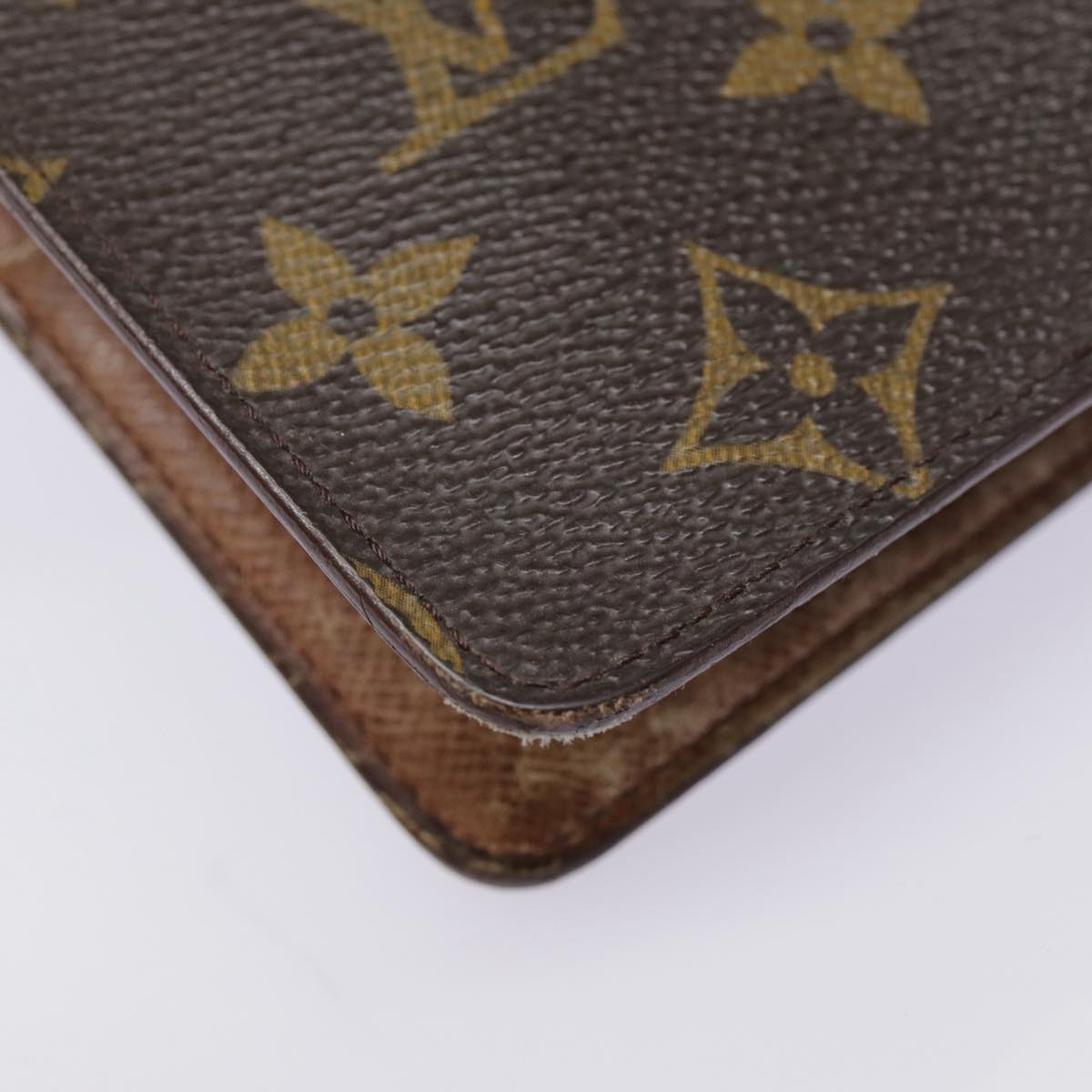 LOUIS VUITTON Monogram Agenda MM Day Planner Cover R20105 LV tb1167