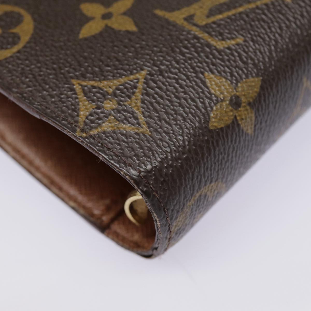 LOUIS VUITTON Monogram Agenda MM Day Planner Cover R20105 LV tb1167