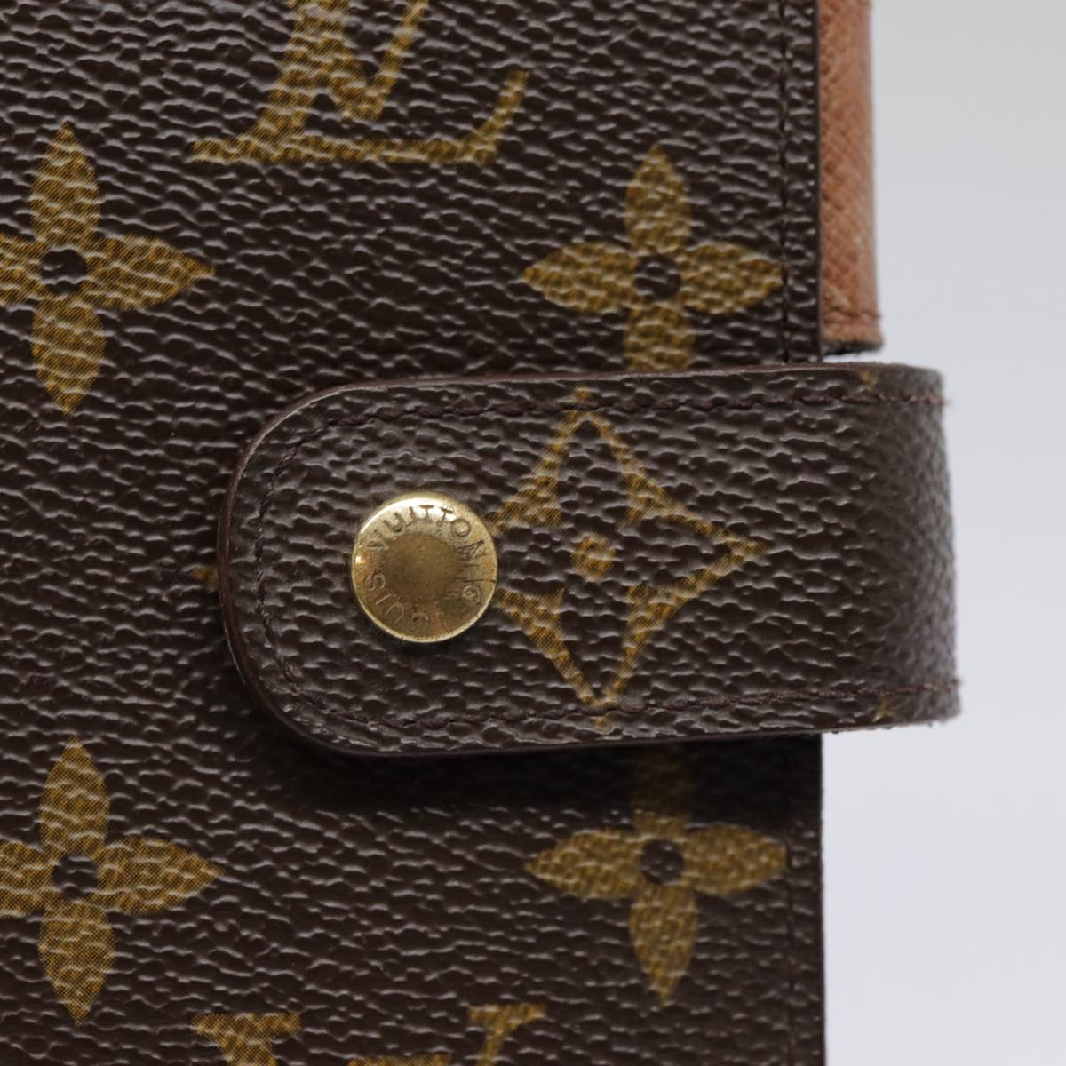 LOUIS VUITTON Monogram Agenda MM Day Planner Cover R20105 LV tb1167