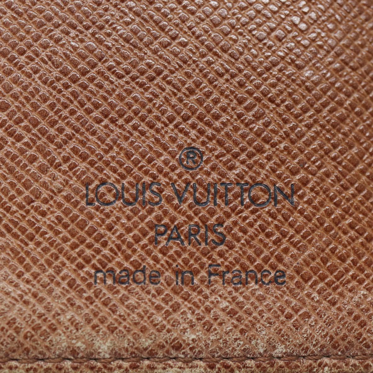 LOUIS VUITTON Monogram Agenda MM Day Planner Cover R20105 LV tb1167