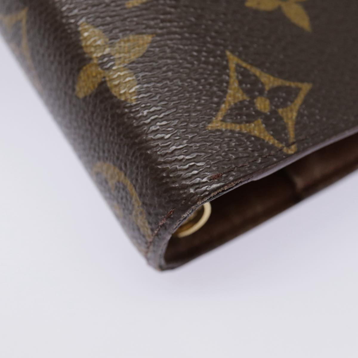 LOUIS VUITTON Monogram Agenda MM Day Planner Cover R20105 LV tb1167