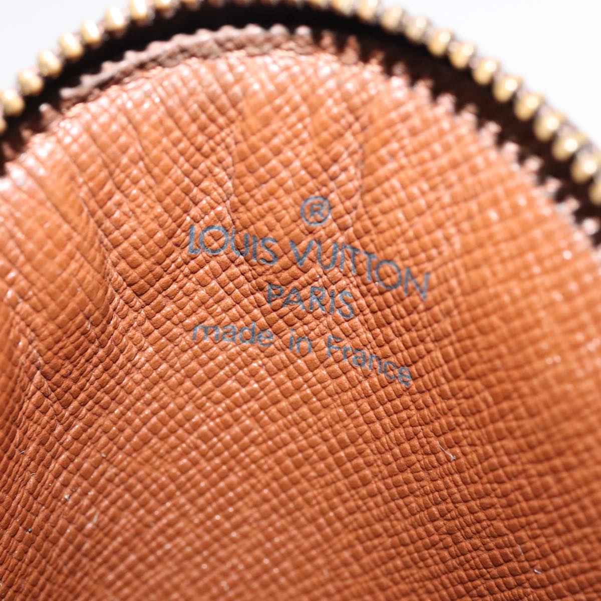 LOUIS VUITTON Monogram Porte Monnaie Rond Coin Purse M61926 LV tb1168