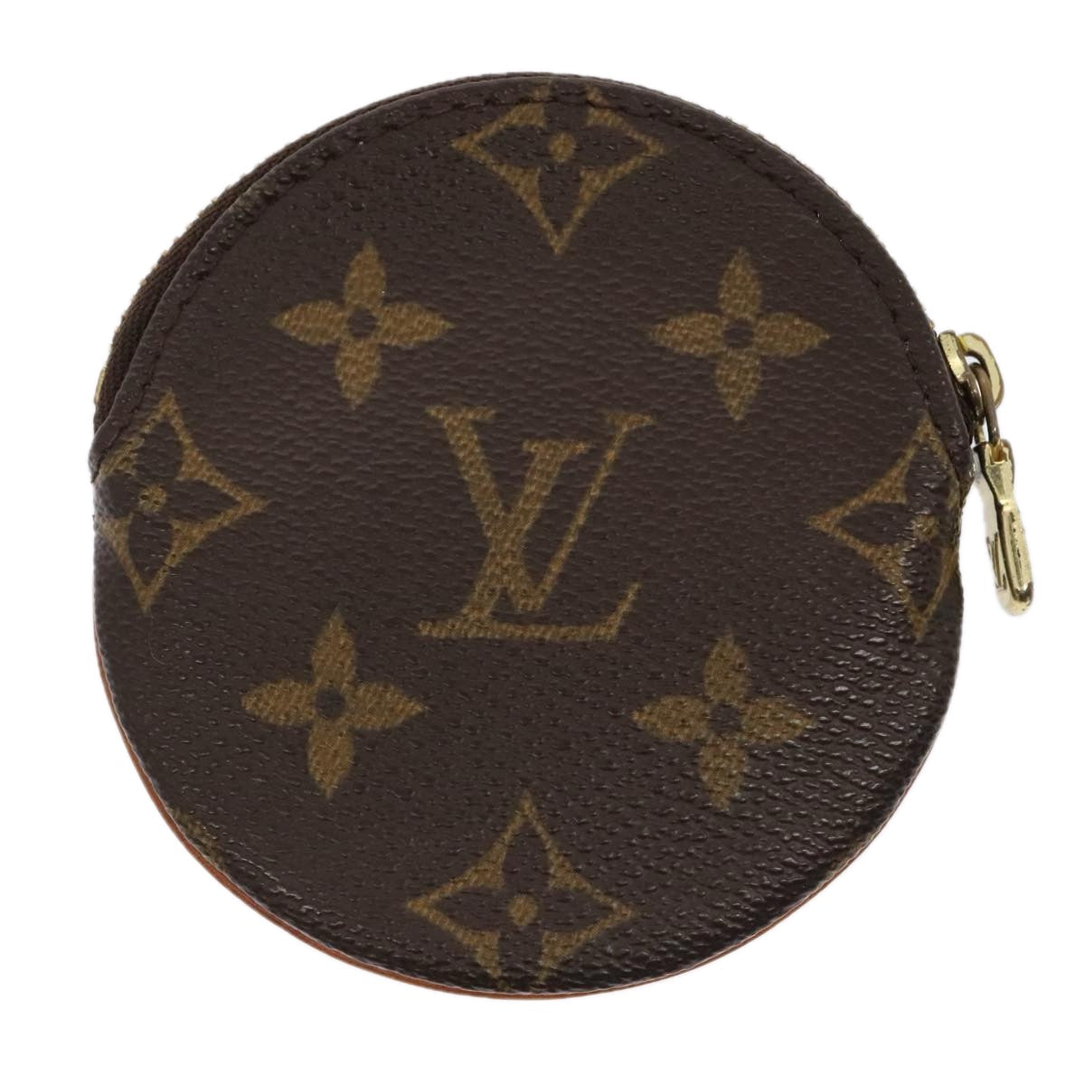 LOUIS VUITTON Monogram Porte Monnaie Rond Coin Purse M61926 LV tb1168