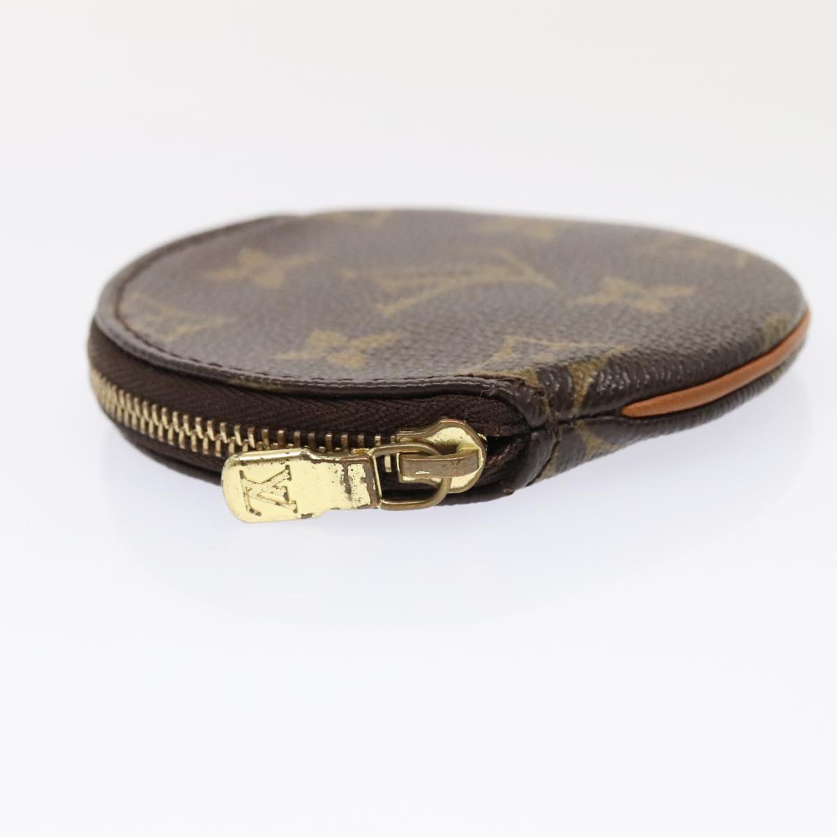 LOUIS VUITTON Monogram Porte Monnaie Rond Coin Purse M61926 LV tb1168