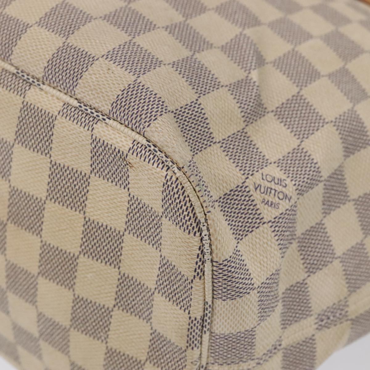 LOUIS VUITTON Damier Azur Neverfull MM Tote Bag N41605 LV tb1169