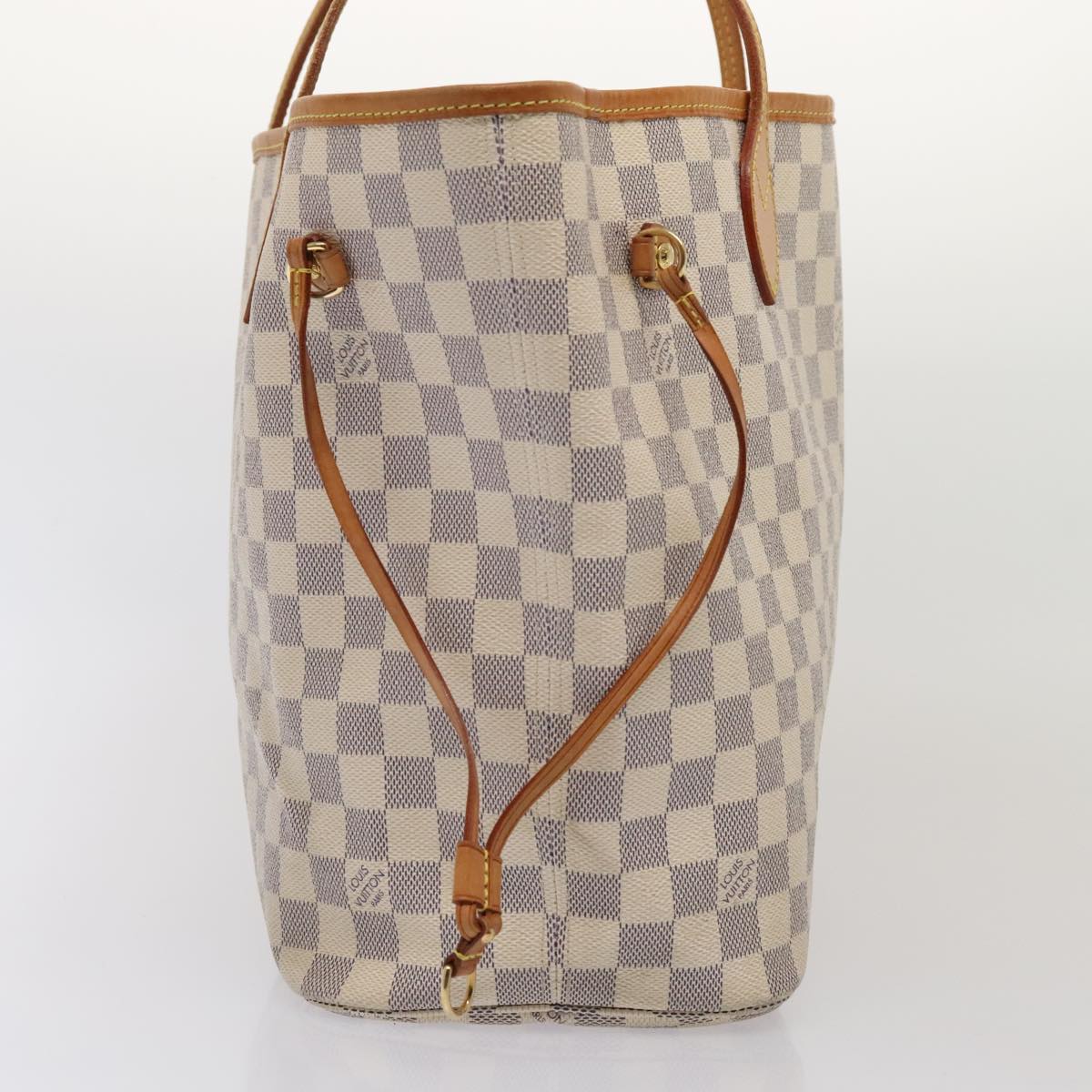 LOUIS VUITTON Damier Azur Neverfull MM Tote Bag N41605 LV tb1169