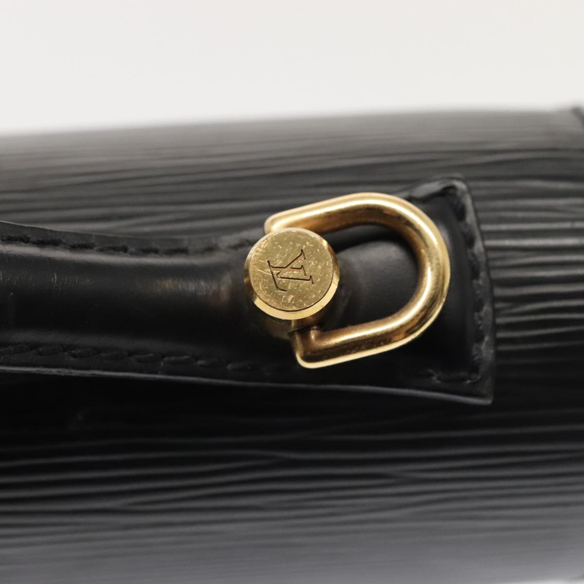 LOUIS VUITTON Epi Monceau 28 Hand Bag Black M52122 LV tb1181