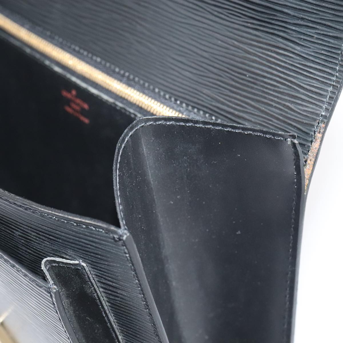 LOUIS VUITTON Epi Monceau 28 Hand Bag Black M52122 LV tb1181