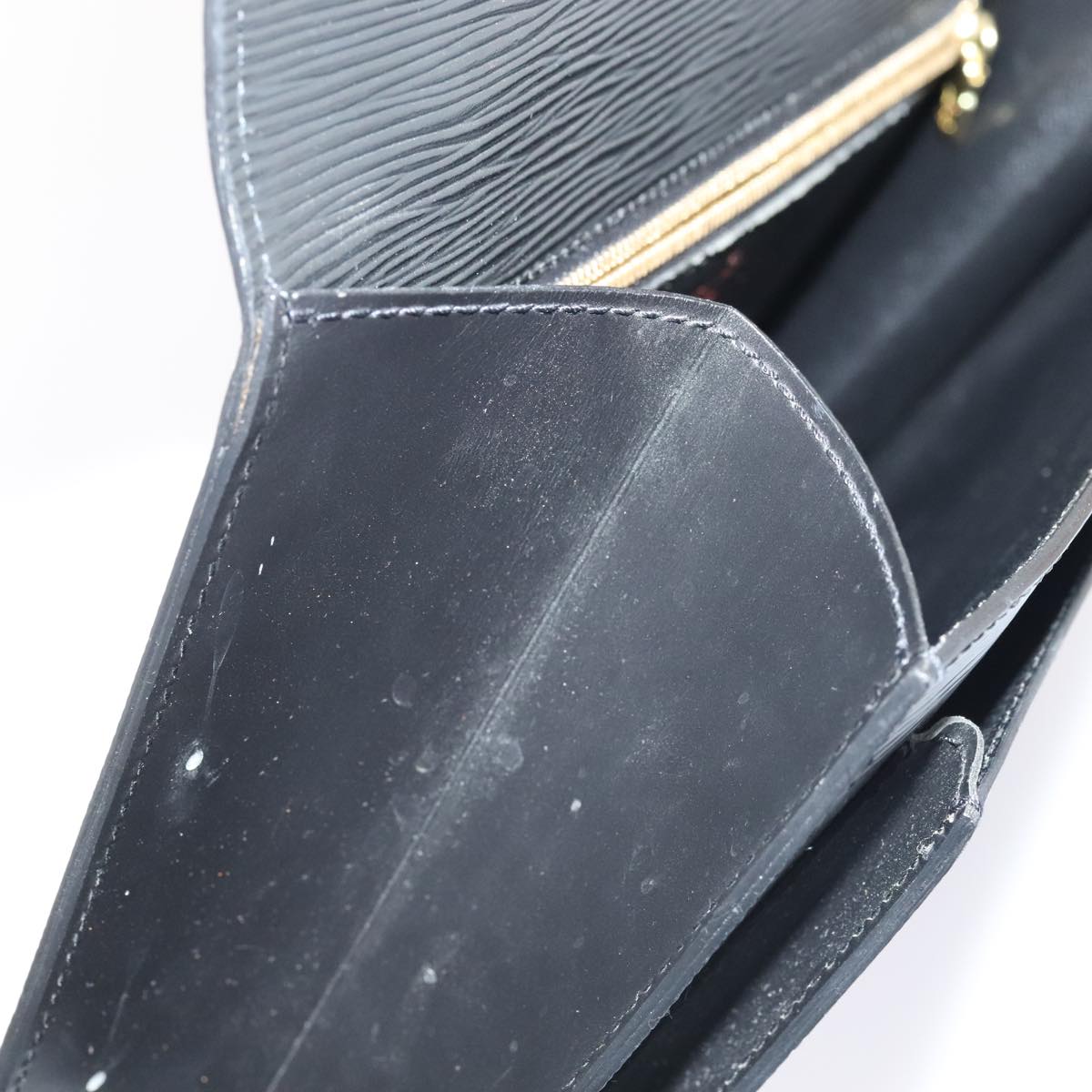 LOUIS VUITTON Epi Monceau 28 Hand Bag Black M52122 LV tb1181